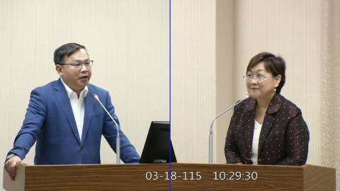 2026-03-18 09:00 第11屆 第5會期 主辦單位：外交及國防委員會 王義川委員質詢封面