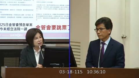 2026-03-18 09:00 第11屆 第5會期 主辦單位：財政委員會 賴惠員委員質詢封面