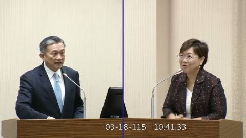 2026-03-18 09:00 第11屆 第5會期 主辦單位:外交及國防委員會 王定宇委員質詢封面