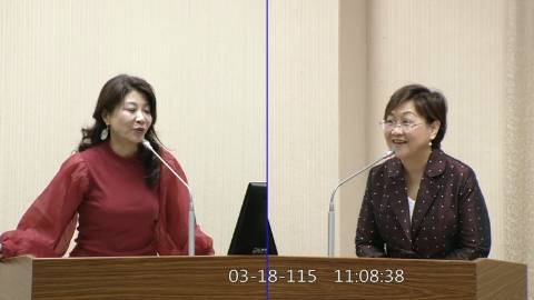 2026-03-18 09:00 第11屆 第5會期 主辦單位：外交及國防委員會 林楚茵委員質詢封面