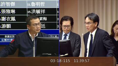 2026-03-18 09:00 第11屆 第5會期 主辦單位:交通委員會 羅智強委員質詢封面