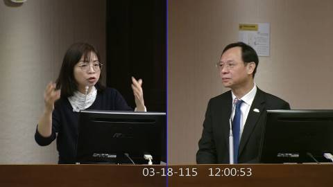 2026-03-18 09:00 第11屆 第5會期 主辦單位：社會福利及衛生環境委員會 林淑芬委員質詢封面