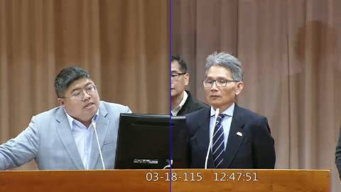 2026-03-18 09:00 第11屆 第5會期 主辦單位：教育及文化委員會 蔡易餘委員質詢封面
