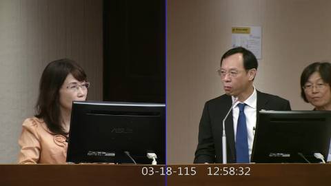 2026-03-18 09:00 第11屆 第5會期 主辦單位:社會福利及衛生環境委員會 陳昭姿委員質詢封面