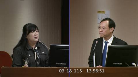 2026-03-18 09:00 第11屆 第5會期 主辦單位：社會福利及衛生環境委員會 伍麗華Saidhai Tahovecahe委員質詢封面