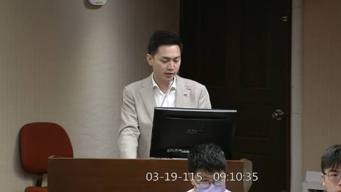 2026-03-19 09:00 第11屆 第5會期 主辦單位：社會福利及衛生環境委員會 廖偉翔委員質詢封面