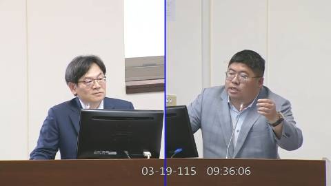 2026-03-19 09:00 第11屆 第5會期 主辦單位:經濟委員會 蔡易餘委員質詢封面