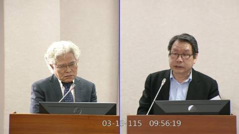2026-03-19 09:00 第11屆 第5會期 主辦單位：司法及法制委員會 沈發惠委員質詢封面