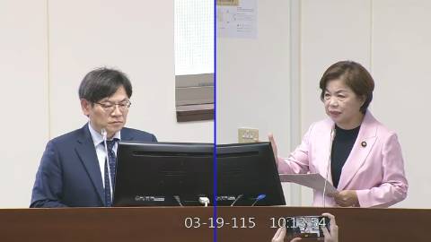 2026-03-19 09:00 第11屆 第5會期 主辦單位：經濟委員會 楊瓊瓔委員質詢封面