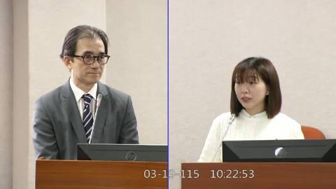 2026-03-19 09:00 第11屆 第5會期 主辦單位：司法及法制委員會 張雅琳委員質詢封面