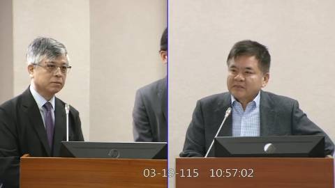 2026-03-19 09:00 第11屆 第5會期 主辦單位：司法及法制委員會 莊瑞雄委員質詢封面