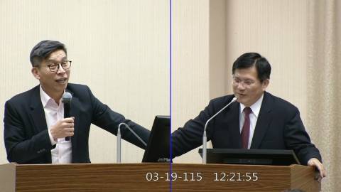 2026-03-19 09:00 第11屆 第5會期 主辦單位：外交及國防委員會 鍾佳濱委員質詢封面