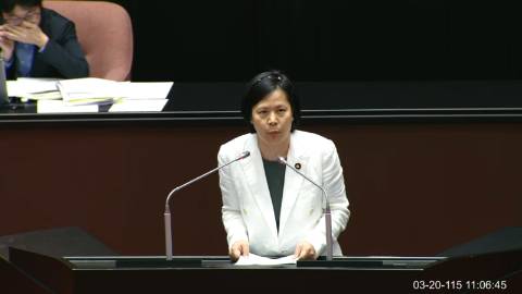 2026-03-20 09:00 第11屆 第5會期 主辦單位:院會 李貞秀委員質詢封面