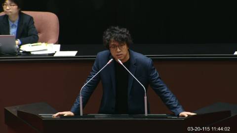 2026-03-20 09:00 第11屆 第5會期 主辦單位:院會 沈伯洋委員質詢封面