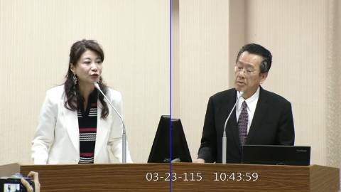 2026-03-23 09:00 第11屆 第5會期 主辦單位:外交及國防委員會 林楚茵委員質詢封面