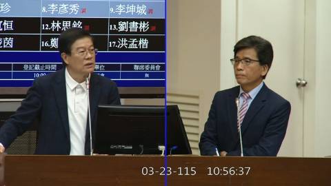 2026-03-23 09:00 第11屆 第5會期 主辦單位:財政委員會 羅明才委員質詢封面