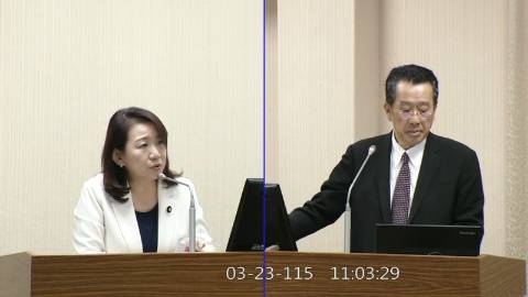 2026-03-23 09:00 第11屆 第5會期 主辦單位:外交及國防委員會 羅美玲委員質詢封面