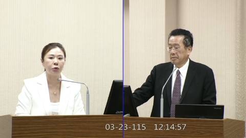 2026-03-23 09:00 第11屆 第5會期 主辦單位:外交及國防委員會 李彥秀委員質詢封面