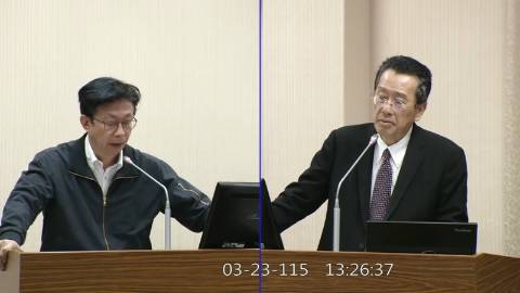 2026-03-23 09:00 第11屆 第5會期 主辦單位:外交及國防委員會 郭國文委員質詢封面