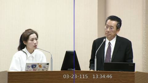 2026-03-23 09:00 第11屆 第5會期 主辦單位：外交及國防委員會 徐巧芯委員質詢封面