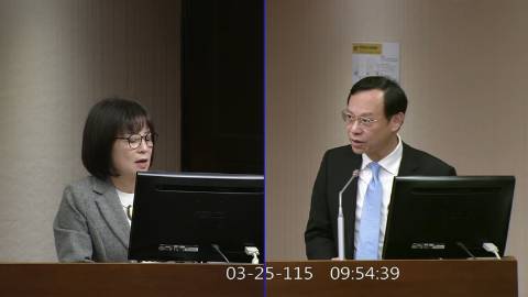 2026-03-25 09:00 第11屆 第5會期 主辦單位:社會福利及衛生環境委員會 林月琴委員質詢封面