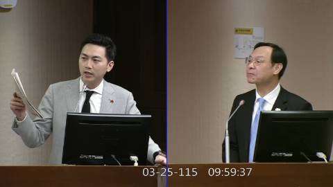 2026-03-25 09:00 第11屆 第5會期 主辦單位:社會福利及衛生環境委員會 廖偉翔委員質詢封面