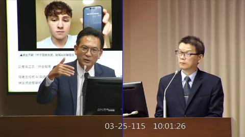 2026-03-25 09:00 第11屆 第5會期 主辦單位:交通委員會 林俊憲委員質詢封面