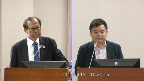 2026-03-25 09:00 第11屆 第5會期 主辦單位:司法及法制委員會 莊瑞雄委員質詢封面