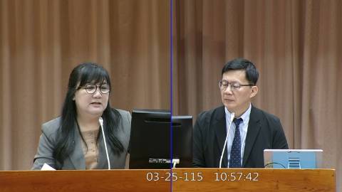 2026-03-25 09:00 第11屆 第5會期 主辦單位:教育及文化委員會 伍麗華Saidhai Tahovecahe委員質詢封面