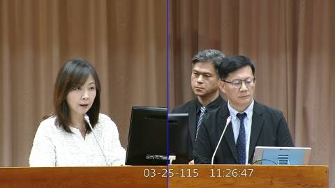 2026-03-25 09:00 第11屆 第5會期 主辦單位:教育及文化委員會 郭昱晴委員質詢封面