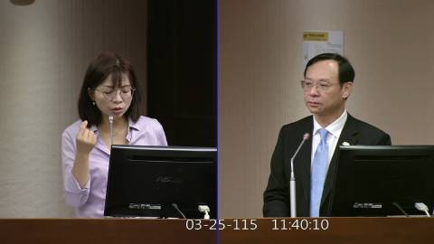 2026-03-25 09:00 第11屆 第5會期 主辦單位:社會福利及衛生環境委員會 林淑芬委員質詢封面