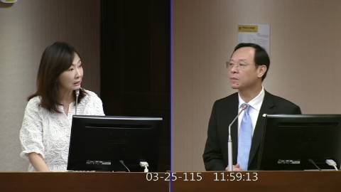 2026-03-25 09:00 第11屆 第5會期 主辦單位:社會福利及衛生環境委員會 郭昱晴委員質詢封面