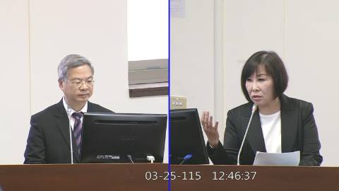 2026-03-25 09:00 第11屆 第5會期 主辦單位：經濟委員會 呂玉玲委員質詢封面