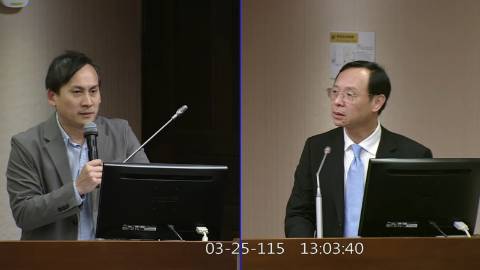 2026-03-25 09:00 第11屆 第5會期 主辦單位：社會福利及衛生環境委員會 葉元之委員質詢封面