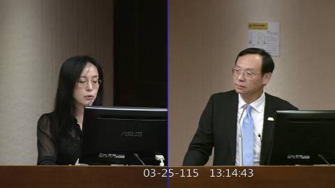 2026-03-25 09:00 第11屆 第5會期 主辦單位:社會福利及衛生環境委員會 陳瑩委員質詢封面