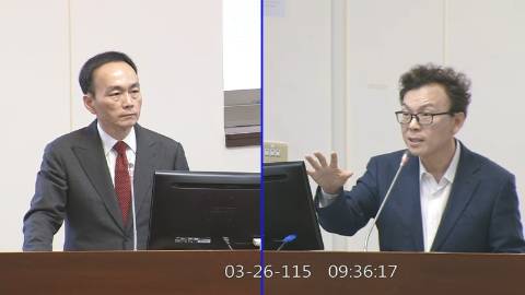 2026-03-26 09:00 第11屆 第5會期 主辦單位：經濟委員會 鄭正鈐委員質詢封面