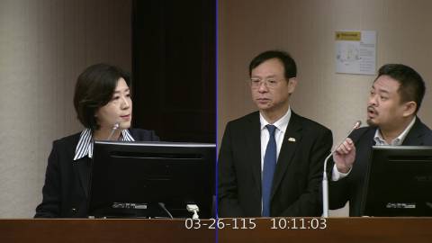 2026-03-26 09:00 第11屆 第5會期 主辦單位：社會福利及衛生環境委員會 王育敏委員質詢封面