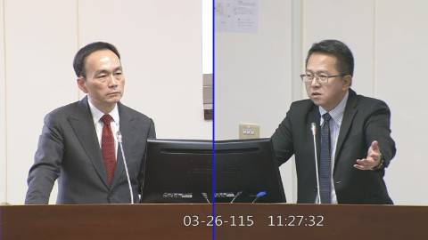 2026-03-26 09:00 第11屆 第5會期 主辦單位：經濟委員會 邱志偉委員質詢封面