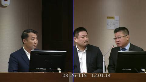 2026-03-26 09:00 第11屆 第5會期 主辦單位:社會福利及衛生環境委員會 涂權吉委員質詢封面