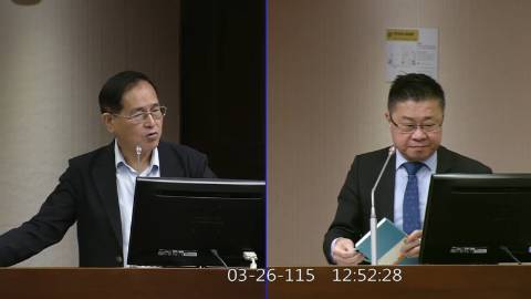 2026-03-26 09:00 第11屆 第5會期 主辦單位：社會福利及衛生環境委員會 鄭天財Sra Kacaw委員質詢封面