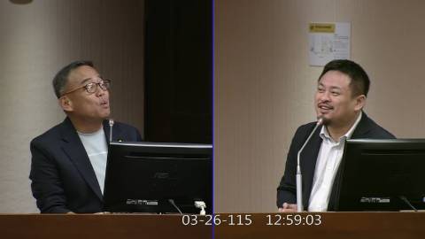 2026-03-26 09:00 第11屆 第5會期 主辦單位:社會福利及衛生環境委員會 盧縣一委員質詢封面