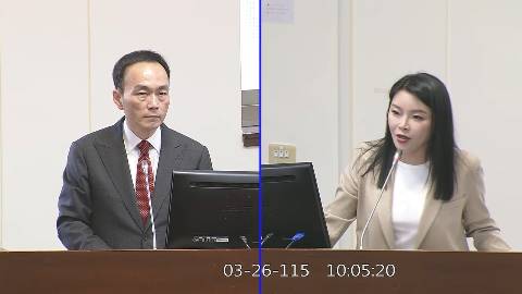 2026-03-26 09:00 第11屆 第5會期 主辦單位：經濟委員會 張嘉郡委員質詢封面
