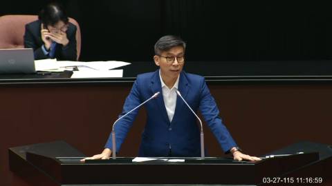 2026-03-27 09:00 第11屆 第5會期 主辦單位：院會 鍾佳濱委員質詢封面