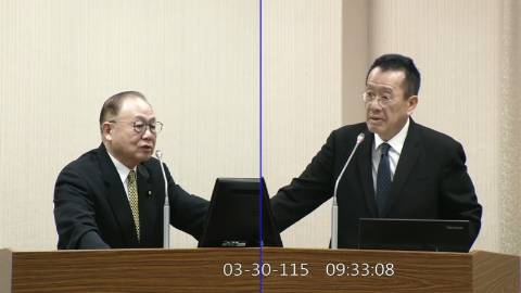 2026-03-30 09:00 第11屆 第5會期 主辦單位：外交及國防委員會 陳永康委員質詢封面