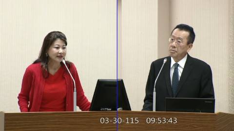 2026-03-30 09:00 第11屆 第5會期 主辦單位:外交及國防委員會 林楚茵委員質詢封面