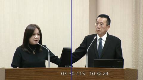 2026-03-30 09:00 第11屆 第5會期 主辦單位:外交及國防委員會 馬文君委員質詢封面