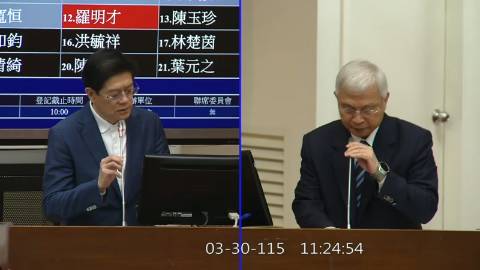2026-03-30 09:00 第11屆 第5會期 主辦單位:財政委員會 羅明才委員質詢封面