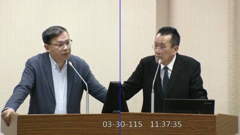 2026-03-30 09:00 第11屆 第5會期 主辦單位:外交及國防委員會 王義川委員質詢封面