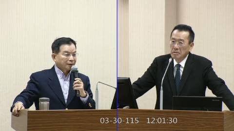 2026-03-30 09:00 第11屆 第5會期 主辦單位:外交及國防委員會 賴士葆委員質詢封面