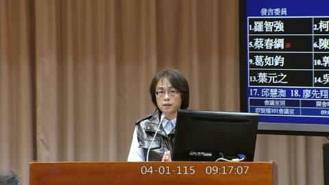 2026-04-01 09:00 第11屆 第5會期 主辦單位:教育及文化委員會 林倩綺委員質詢封面